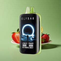 Groothandel Belgium Elf Bar MoonNight 40000 Puffs Wegwerp Vape Aardbei Kiwi IJs