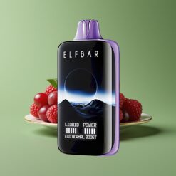 Groothandel Belgium Elf Bar MoonNight 40000 Puffs Wegwerp Vape Druif Framboos