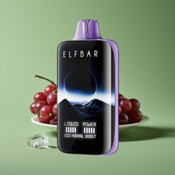 Groothandel Belgium Elf Bar MoonNight 40000 Puffs Wegwerp Vape Druif IJs